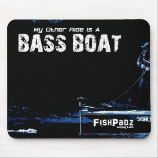 Meu outro passeio é um barco baixo Mousepad