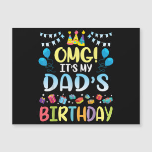 Meu Pai de aniversário está feliz comigo, seu pai