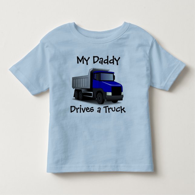 Meu Pai dirige uma camiseta do Toddler (Frente)