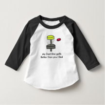 Meu Pai é melhor camisa de golfe de disco