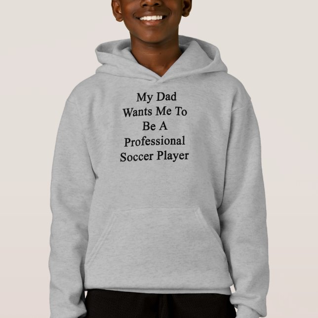 Meu pai quer-me ser um jogador de futebol (Frente)