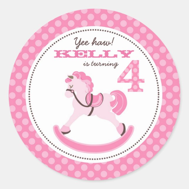 Meu pequeno adesivo de pônei 4 (Frente)