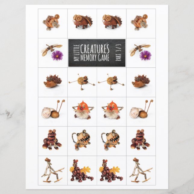 Meu pequeno jogo de memória cria 3/3 (Frente)