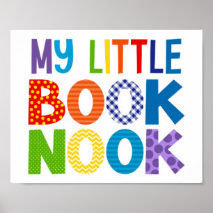 Meu Pequeno Livro Nook Lendo Poster