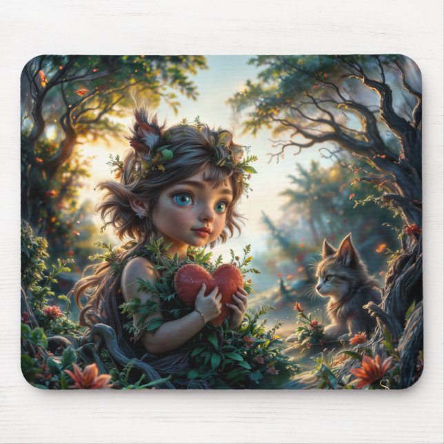 Meu pequeno mouse pad cardíaco (Frente)