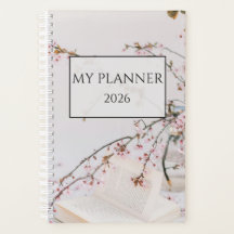 Meu Planejador 2026 – Planejador Diário Floral Min
