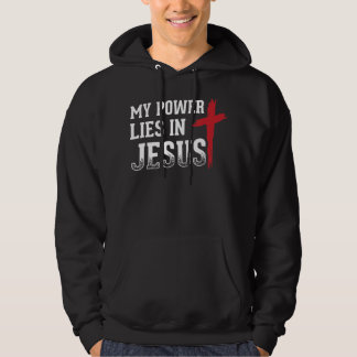 Meu Poder Está Em Jesus Cruzando Deus A Camisa Cri