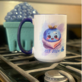 Meu Pomar de Mirtilo Está Crescendo Caneca do Novo