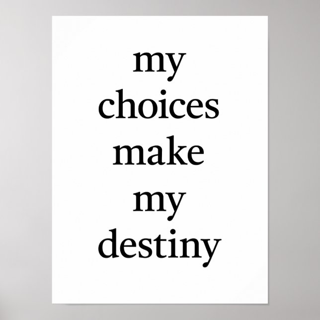 Meu Poster de Destino (Frente)