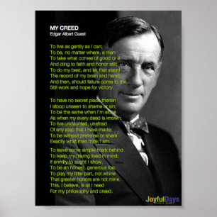 Meu poster do credo