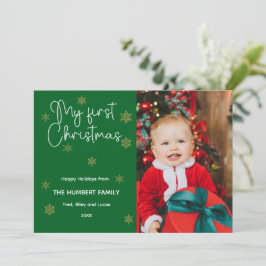 Meu primeiro cartão de Natal