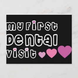 Meu primeiro cartão postal de visita dentária