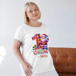 Meu primeiro natal como a Mãe Camisa de Natal da F