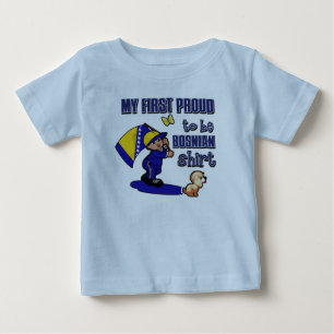 Meu primeiro orgulhoso ser camisa bosniana
