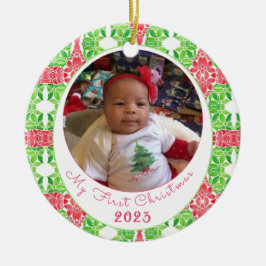 Meu Primeiro Ornamento de Árvore de Natal