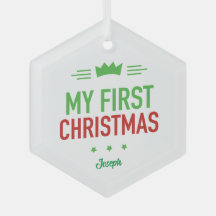 Meu Primeiro Ornamento de Natal