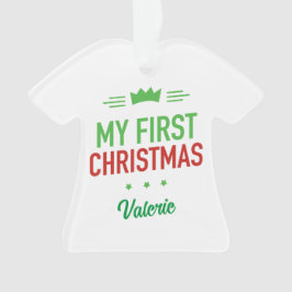 Meu Primeiro Ornamento de Natal