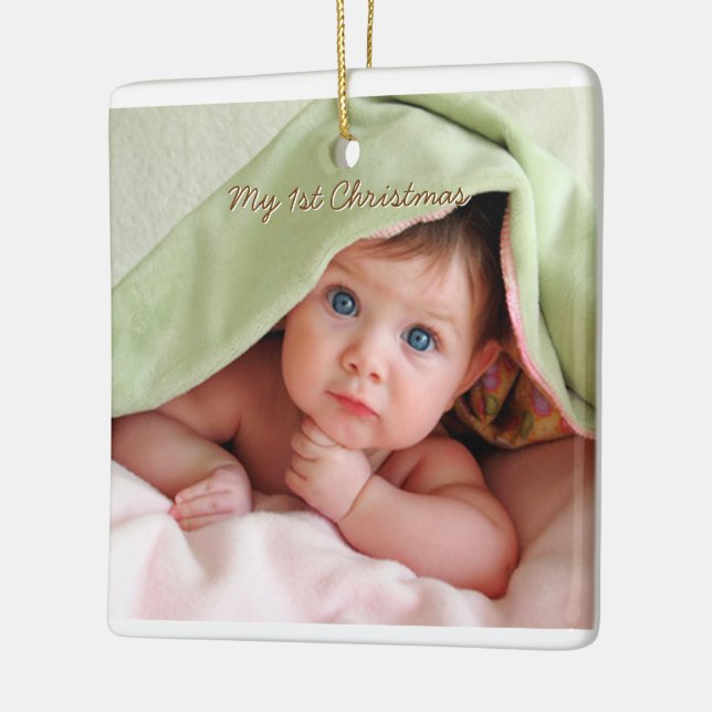 Meu Primeiro Ornamento Fotográfico de Tempos Peque (Esquerda)