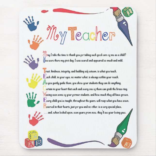 Meu professor Mousepad (Frente)