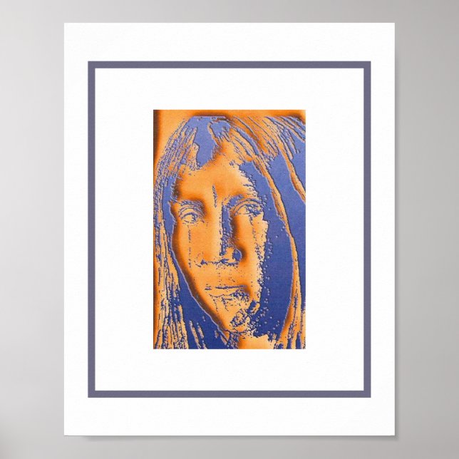 Meu próprio desenho e Poster de arte do computador (Frente)