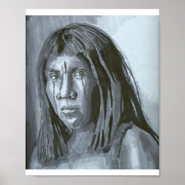 Meu próprio marcador desenhando Poster não contata