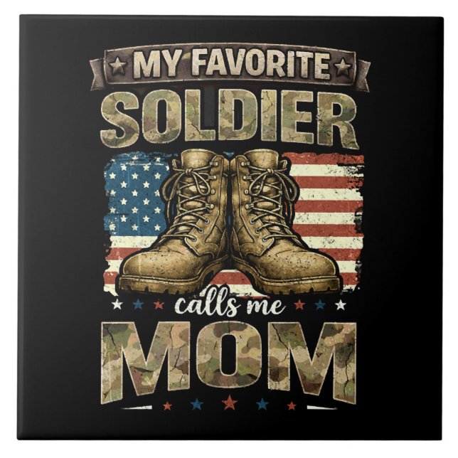 Meu soldado favorito me chama de mãe (Frente)