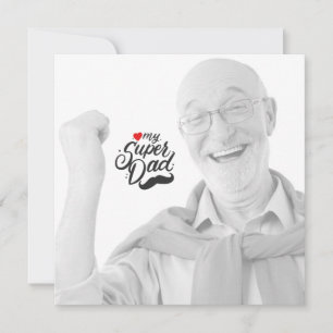 Meu Super Pai, Feliz Dia de os pais, Pai