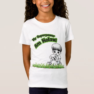 Meu Superpoder: Am Kelavi! Camiseta Infantil