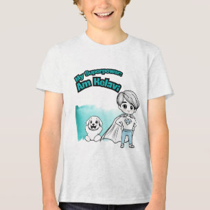 Meu Superpoder: Am Kelavi! Camiseta Infantil