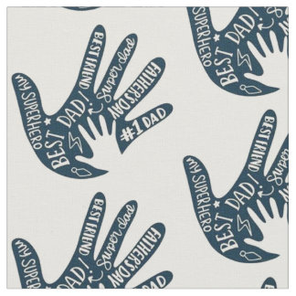 Meu Tecido de Algodão do Melhor Pai Super Herói