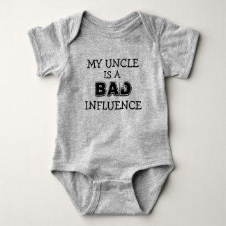Meu tio é uma má influência, camisa engraçada do s