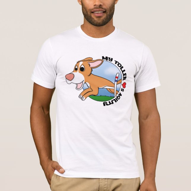 Meu Toller ama a camiseta da agilidade (Frente)