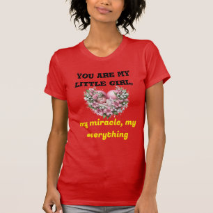 Meu Tudo - Camisa de T-Sair Sensível para Filhas