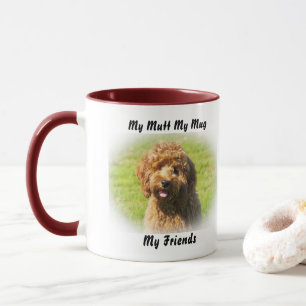 Meu Vira-Lata Minha Caneca Meus Amigos.