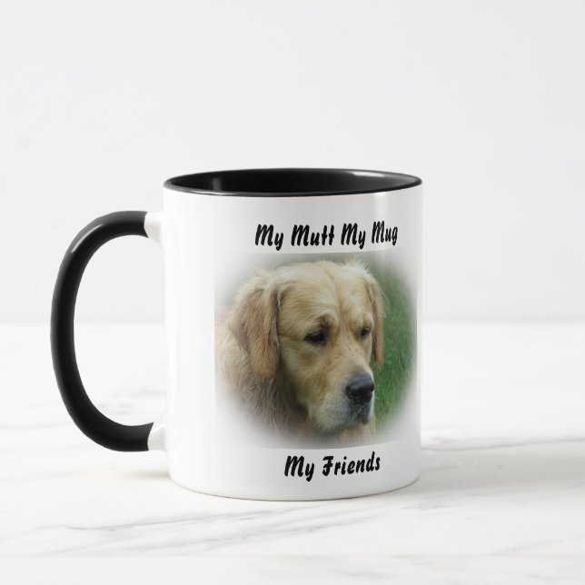 Meu Vira-Lata Minha Caneca Meus Amigos. (Esquerda)