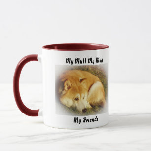 Meu Vira-Lata Minha Caneca Meus Amigos.