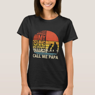 Meus Amigos de Pesca Me Chamam de Papai Camisa Dia