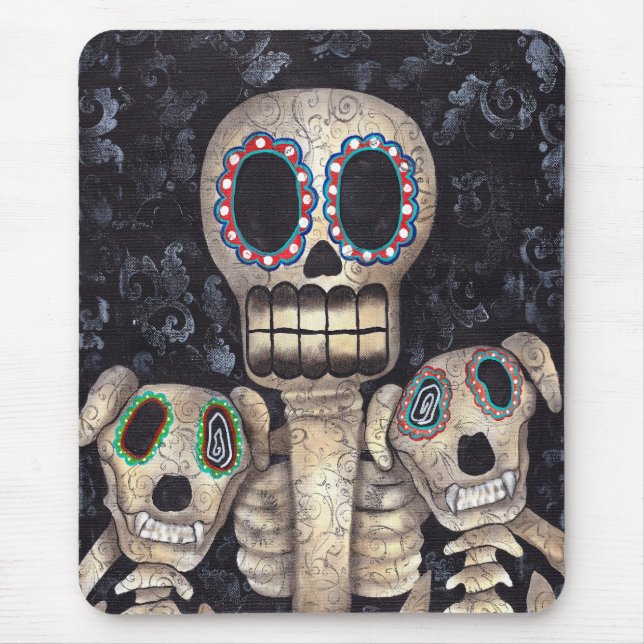 Meus cães e I Mousepad (Frente)