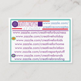 meus cartões de visitas zazzle personalizados