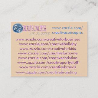 meus cartões de visitas zazzle personalizados