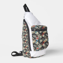 Meus Chutes - Bolsa Sling de Crossbody para Tênis
