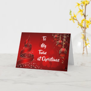 MEUS DESEJO PELO NATAL AO MEU CARTÃO GÊMEO