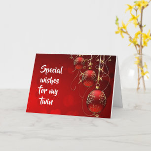 MEUS DESEJO PELO NATAL AO MEU CARTÃO GÊMEO