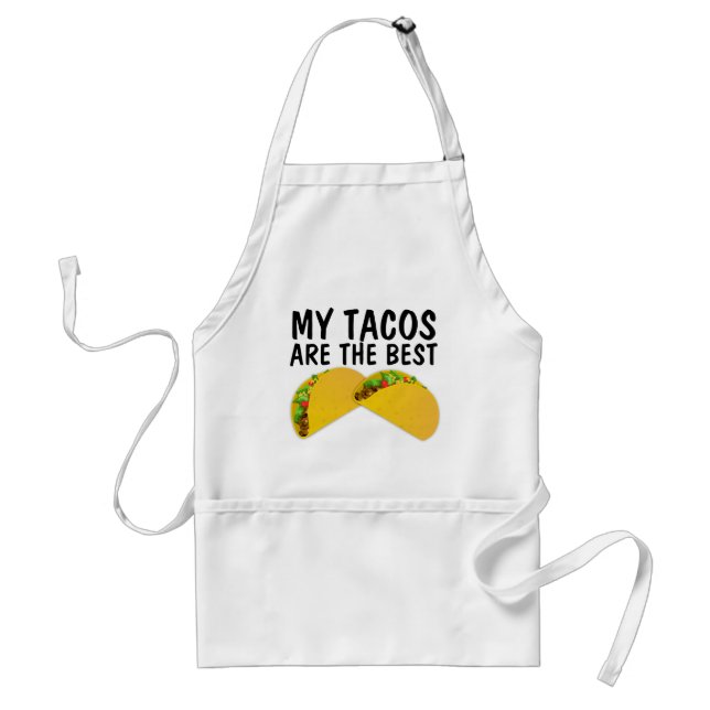 MEUS TACOS SÃO OS MELHORES AVENTAIS DE COZINHA (Frente)