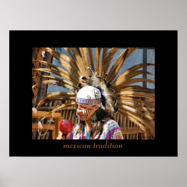 mexican tradition poster (Frente)