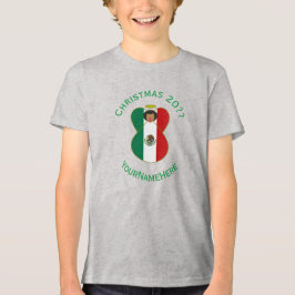 Mexicano Angel Flag Personalised Boy's