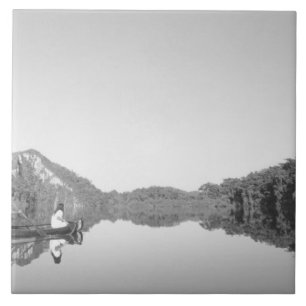 México, a polícia do Conanp Park patrulha com o fi