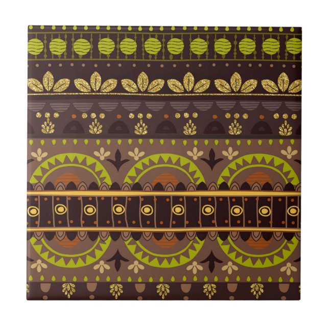 México: Arte Tribal Mayan (Frente)