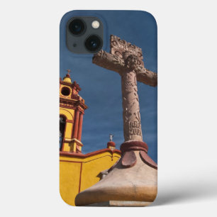 México, Bernal. Vista da Igreja de São Sebastião