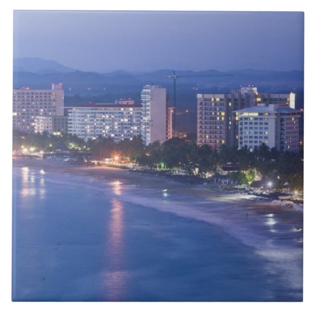 México, Guerrero, Ixtapa. Hotéis Ixtapa ao longo (Frente)